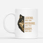 4848MUK1 personalized gifts for dad wolf mug legend since mug 4848MK8AB