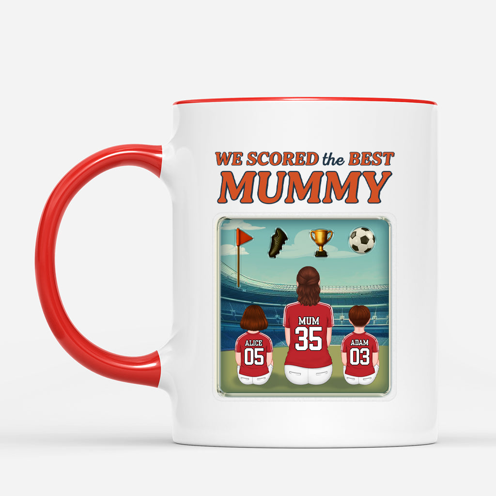 4860MUK2 personalized mug for dad we scored the best dad  4860M3YAB