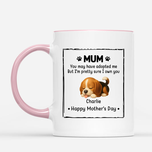 4878MUK2 personalized fathers day mugs funny gifts for dog dads 4878MKYMC