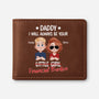4902JUS1 custom gifts for dad financial burden daddy leather wallet 4902JTQ0B