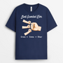 4912AUK2 personalised best daddy ever fist bump t shirt 4912A8I7B