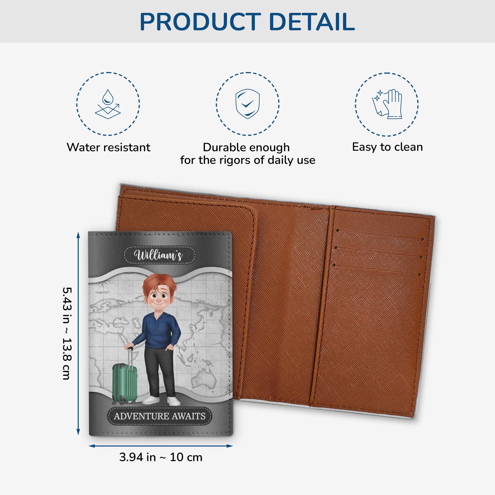 4964OUS3 personalized travel gifts for him adventure awaits_ passport cover 4964OTVAB