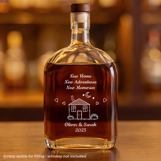 5039AUK1 personalised new home new adventures new memories whisky bottle for couples 5039aitpng