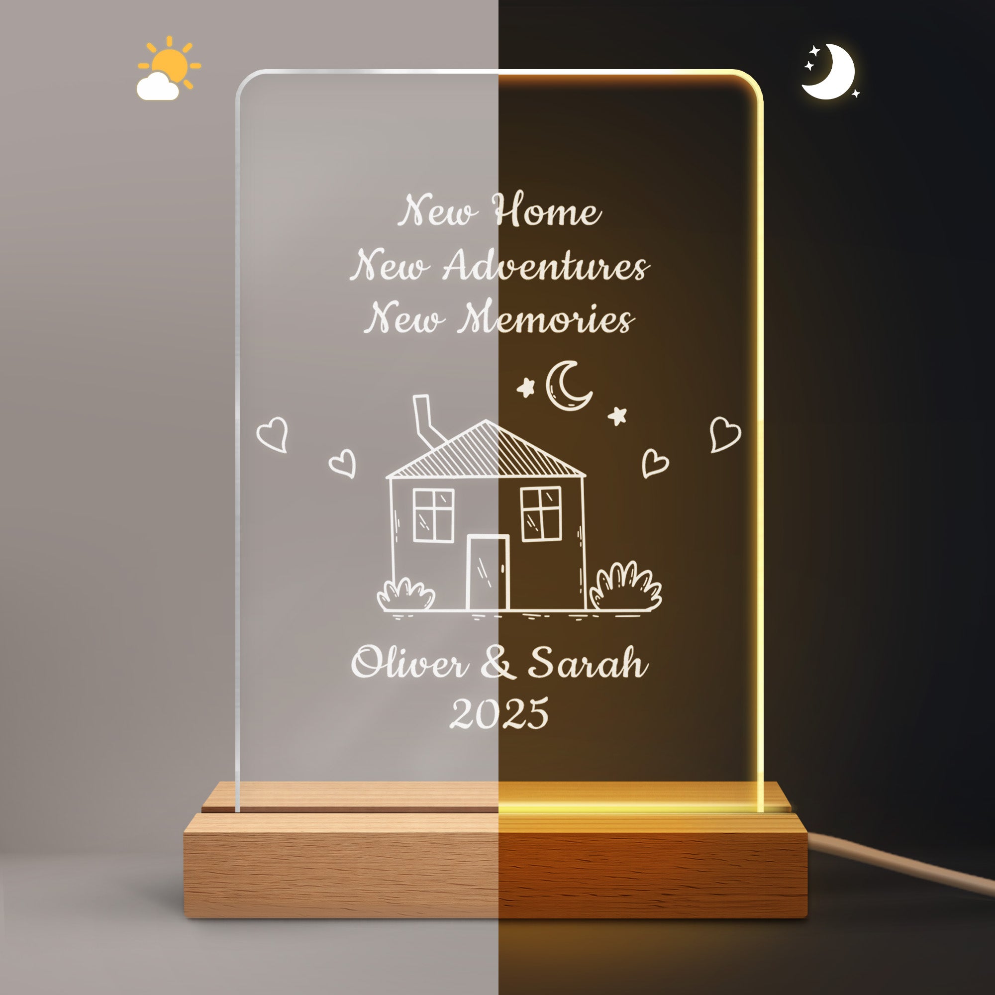 5039LUK2 personalised new home led night light for couples 5039ltlng_1f5a3a73 1ae4 4b1b a930 5fdd42fa4f81