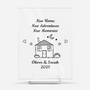 5039RUS1 custom acrylic plaque with stand presents for new homeowners_ 5039RTNNG