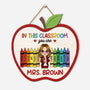 5118QUS1 custom gifts for teacher in this classroom wooden signs 5118Q
