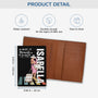 5136OUK3 personalized passport holder just a girl who loves traveling 5136O3LMA