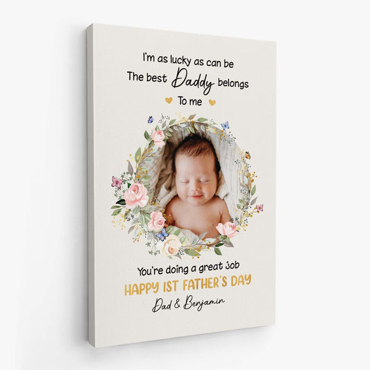 5139CUS2 custom photo canvas prints happy 1st mothers day gifts 5139C8UAA
