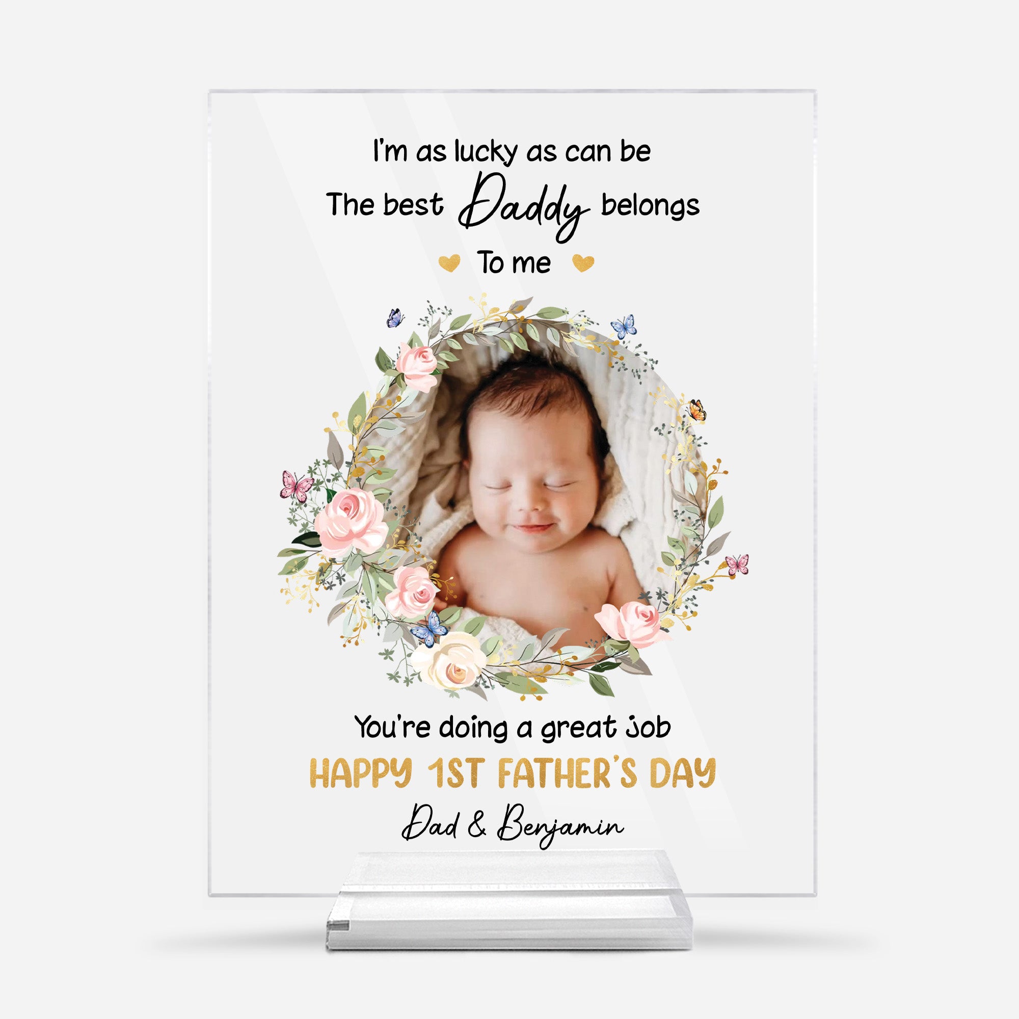 5139RUS1 personalized acrylic photo plaque first mothers day gifts 5139R86AB_f75585a4 bb4b 4a52 af77 00dd9a478895