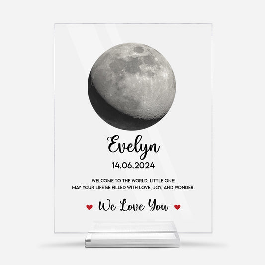 5146RUS1 personalized acrylic plaque_ welcome to the world little one_ 5146R8QAK