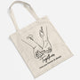 5150BUK2 personalised from our first kiss to our last breath_ tote bag for couples 5150btfng
