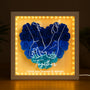 5150OUK1 personalised from our first kiss to our last breath_ flower shadow box for couples 5150otvng_3