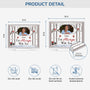 5153RUS4 personalized memorial gifts with photo acrylic plaque with stand 5153RTMTA