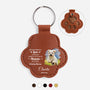 5154AUK1 personalised pet fur memorial keyring with photo for dogcat lovers 5154ajtpnc
