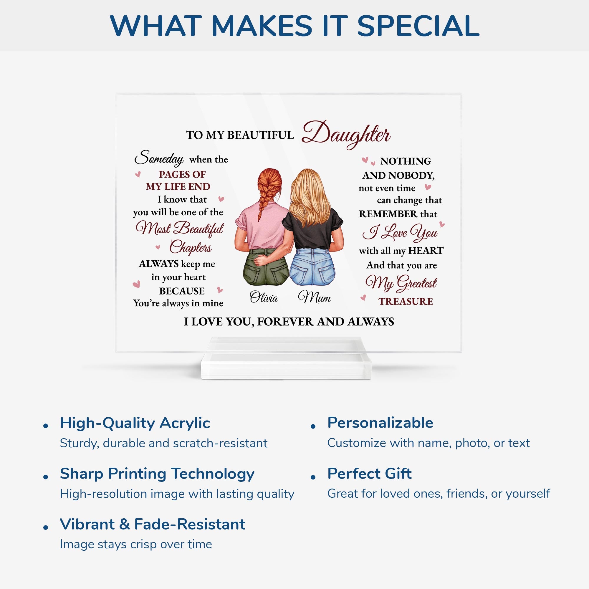 5182RUK5 custom acrylic plaque sentimental gifts for daughter from mom_ 5182R6ZAA