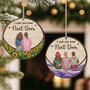 5198OUK2 personalized 1 layered wood ornaments xmas gifts for female friends 5198O3ZZF
