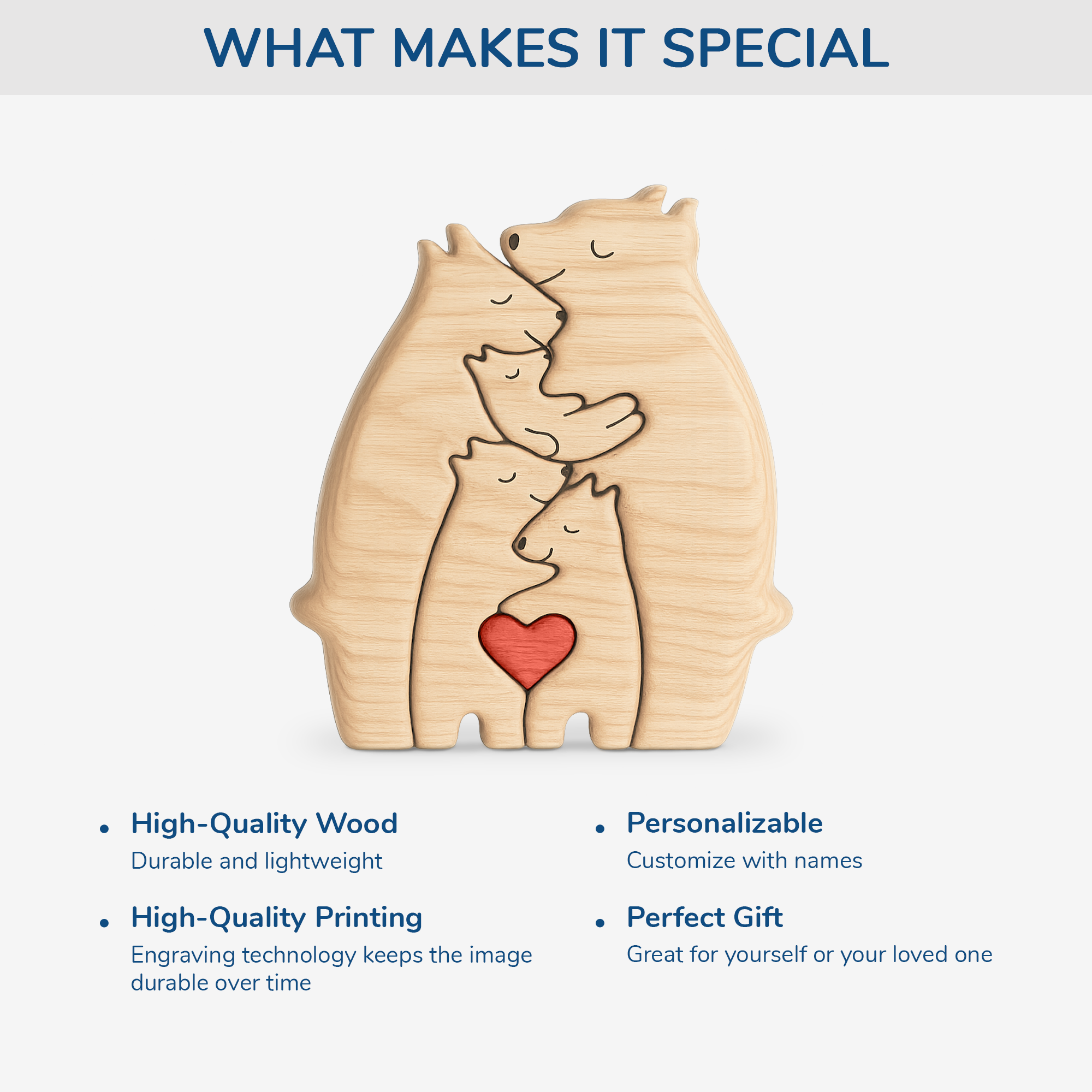5245QUS4 personalized family gifts family bear wooden puzzles 5245Q_23c8b868 e8ca 483b b849 ffa576f1f51e