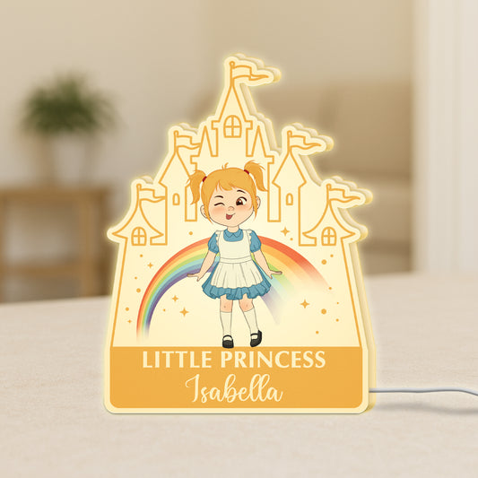 5248LUK1 personalized gifts for kids castle light boxes 5248LKGZK