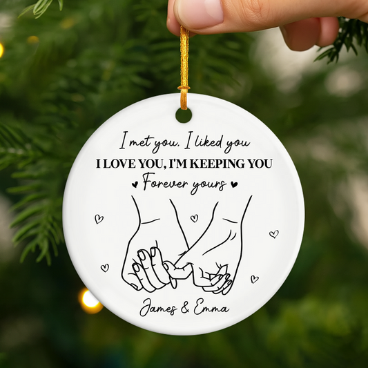 5259OUS2 personalized ceramic ornaments gifts for couples christmas_ 5259O8V0G