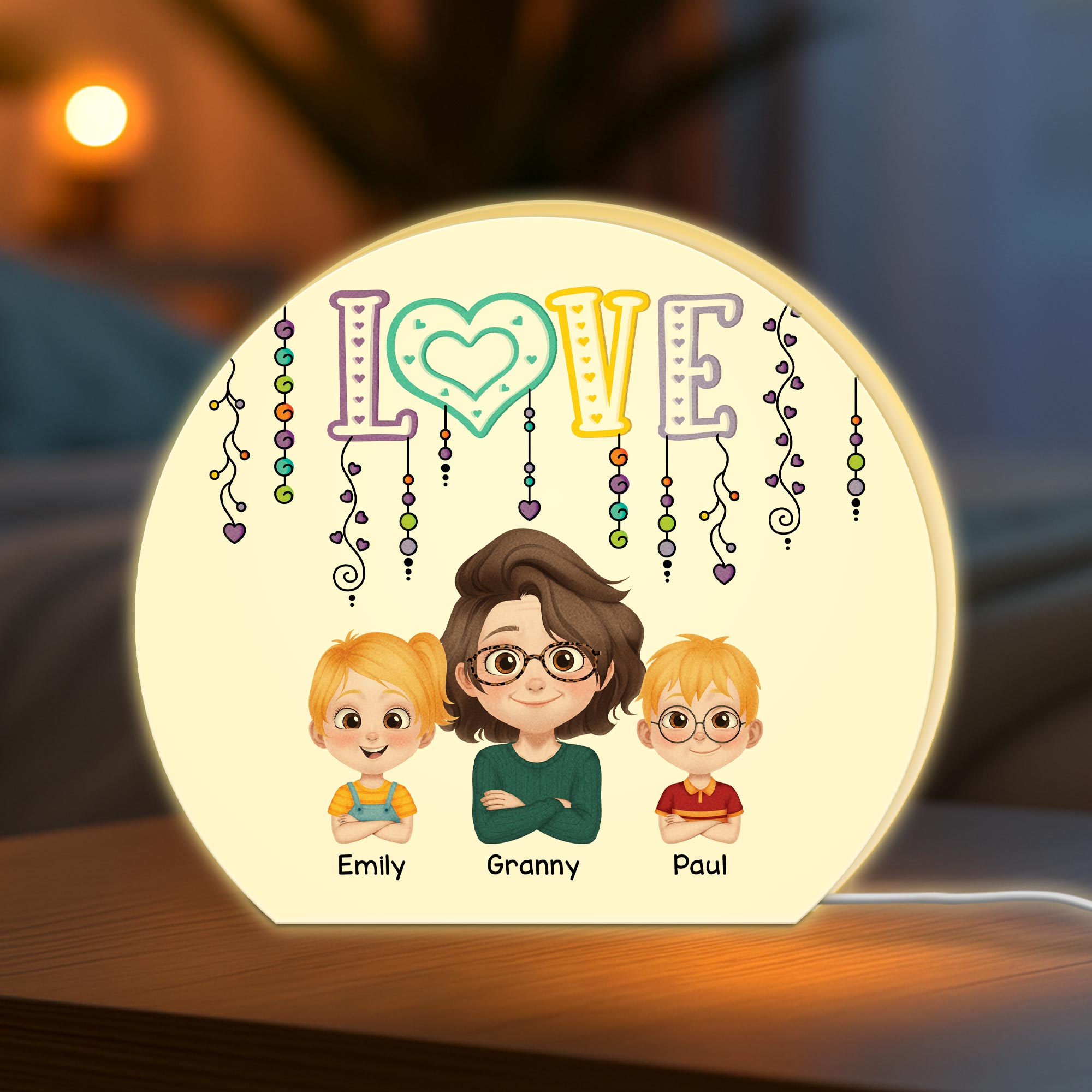 5319LUK2 personalized light box unique gift for mom 5319LKGAA