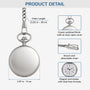5334OUS3 personalized pocket watches romantic couple gifts 5334OTQ5G