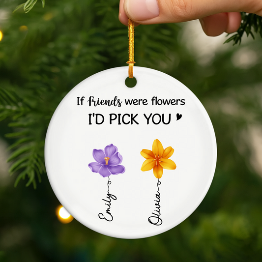 5342OUS2 custom ceramic ornament_s good friends are like stars gifts 5342OKV0F