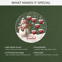5349OUK4 personalized grandma gifts acrylic snowman christmas ornaments 5349O8LNA