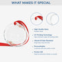 5359OUS4 Personalized Glass Ornaments Christmas Gifts for Couples