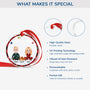 5360OUK4 personalized christmas gifts for couples dog glass ornaments_ 5360OKYZC
