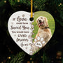 5410OUS1 personalized dog memorial gifts ceramic photo ornament_s 5410O3LAC