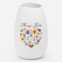 541AOUK1 personalised grannymummys garden matte ceramic vase for mothers day 541aoslta