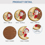 5433OUS3 custom 1 layered wood ornaments_ babys first christmas gifts 5433O8QNK
