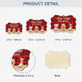 5434OUS3 custom christmas gifts for dog lovers 1 layered wood ornament_ 5434OTLAC