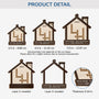 5437OUS3 personalized new home gifts 2 layered wooden ornaments 5437O3LCI
