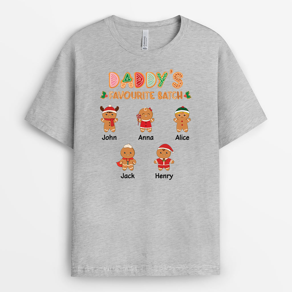 5438AUK2 custom christmas gifts grandma shirts with grandkids names 5438AKZZA