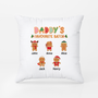 5438PUK2 custom gifts for grandma christmas gingerbread man pillow_ 5438PKZ0A