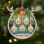 5440OUK1 personalized family christmas gifts 2 layered wooden ornament_ 5440O8ZQI