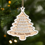 5449OUK1 custom family gifts 2 layered christmas tree wood ornaments_ 5449O6ZMF
