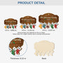 5454OUS3 custom family christmas gifts 1 layered wood stocking ornament 5454OTQCI_3b1e6ca7 4011 40c9 8bc5 4d756699015a