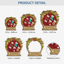 5455OUS3 personalized xmas gifts for family 2 layered wood ornaments_ 5455OTQQI