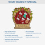 5455OUS4 personalized xmas gifts for family 2 layered wood ornaments_ 5455OTQQI