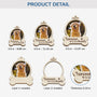 5458OUS3 custom dog memorial gifts with photo 2 layered wood ornaments 5458O8QZC