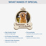5458OUS4 custom dog memorial gifts with photo 2 layered wood ornaments 5458O8QZC