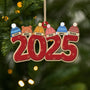 5465OUS1 custom family gifts 1 layered wooden christmas ornament_s 5465OTQTI