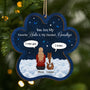 5471OUK1 personalized dog memorial gifts 2 layered wood ornaments 5471O3YMC