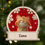 5510OUK1 personalized cat gifts for humans 2 layered wooden xmas ornaments 5510OKZAD