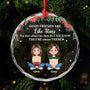 5528OUS1 custom glass xmas ornament_s good friends are like stars gifts 5528O3TNF