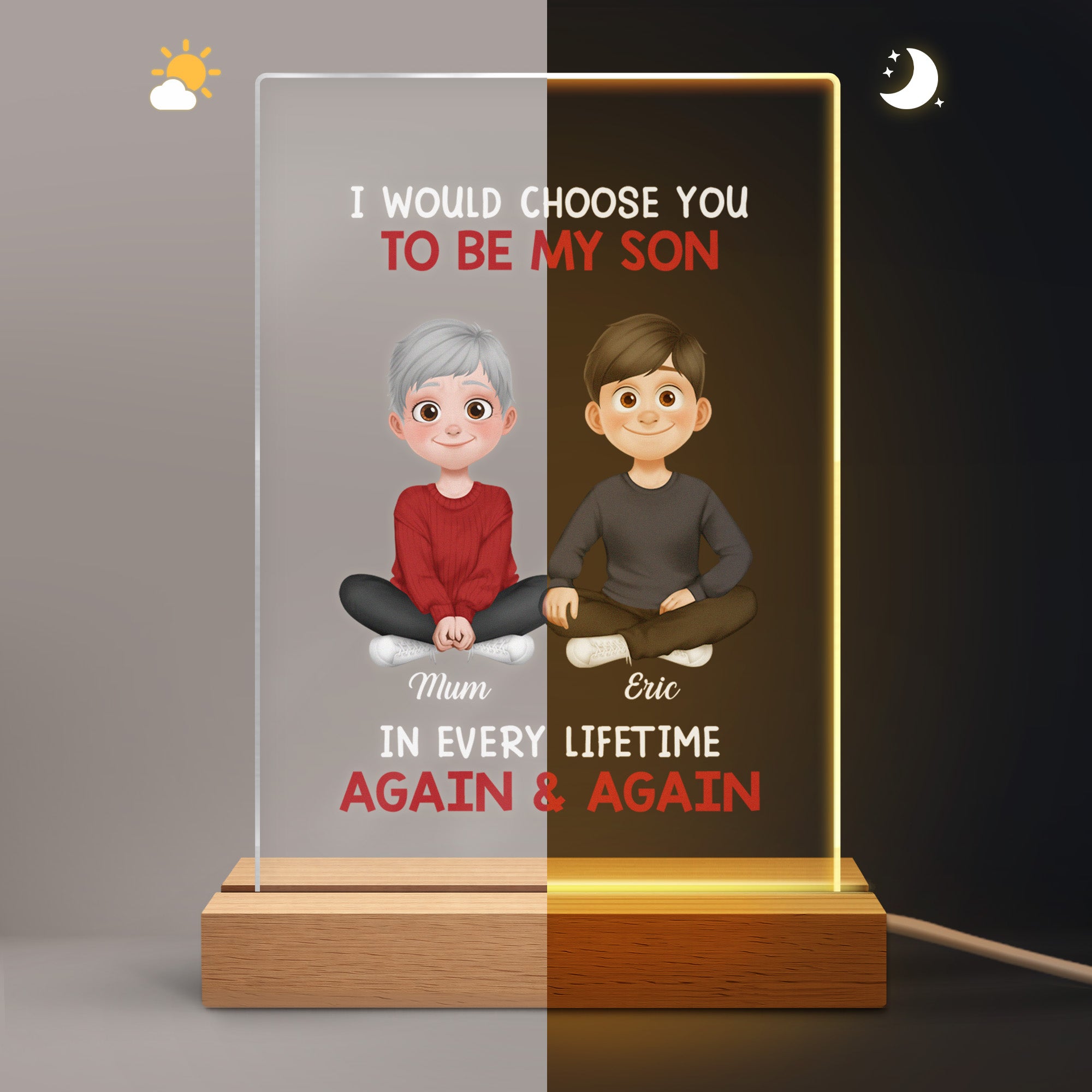 5545LUK5 personalised i would choose you in every lifetime night light for daughterson 5545l8laa_3fcca05e 7811 4b05 8ac8 00cc0fde75c0