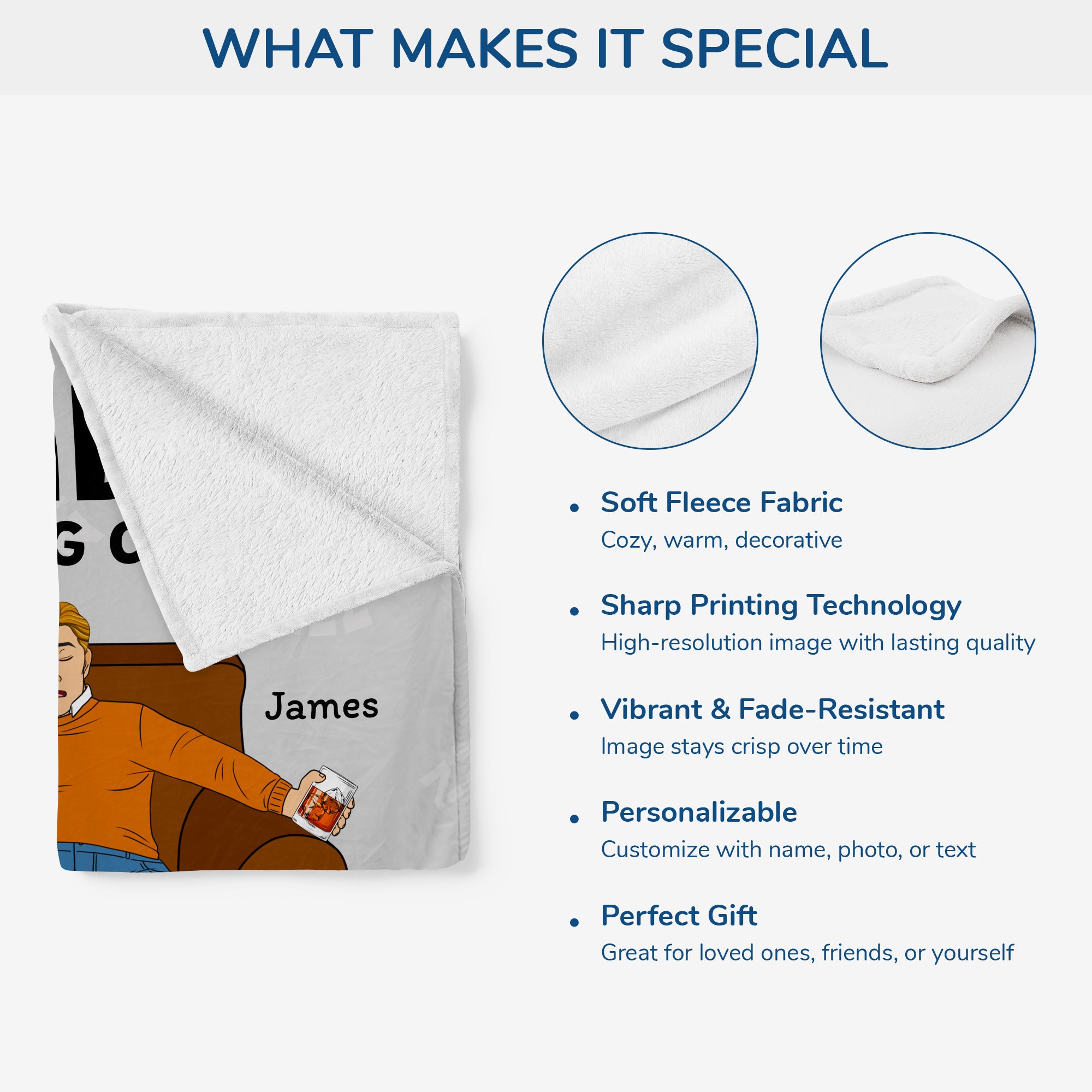 5579BUS4 personalized dad blanket_ funny gifts for dad 5579B6TZB