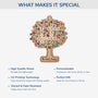 5596OUS4 personalized family tree gifts 1 layered wooden ornaments 5596O3TTI